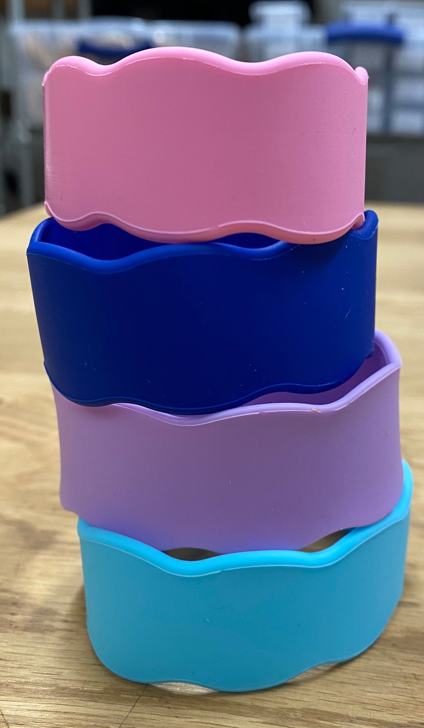 Dual Layer Silicone Cup Bands – Jay's Glowforge Laser Blanks & More