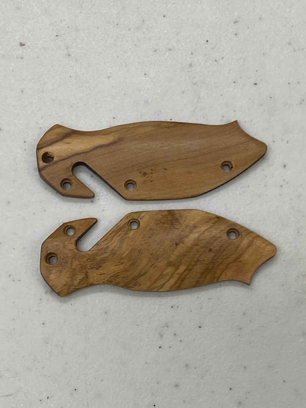 Olive wood knife replacement wood