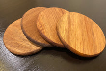 Load image into Gallery viewer, Acacia Coasters (round or square set of 4)

