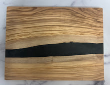 Load image into Gallery viewer, Large Olive Wood &amp; Resin Board (16&quot;x11.5&quot;) (4 Colors)
