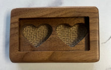 Load image into Gallery viewer, Dual Heart Ring Box
