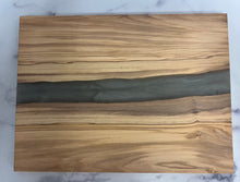 Load image into Gallery viewer, Large Olive Wood &amp; Resin Board (16&quot;x11.5&quot;) (4 Colors)
