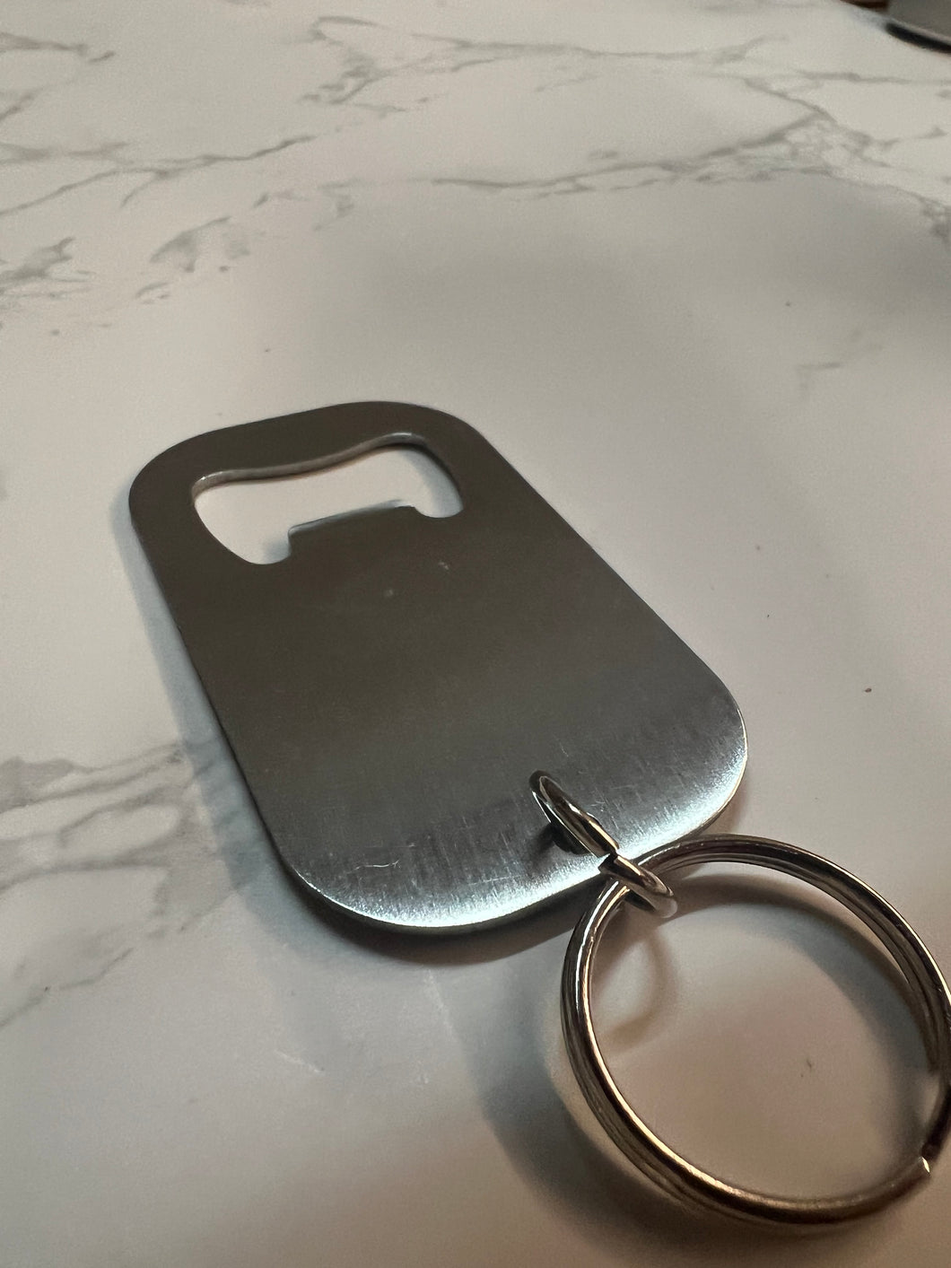 Flat Metal Keychain Opener