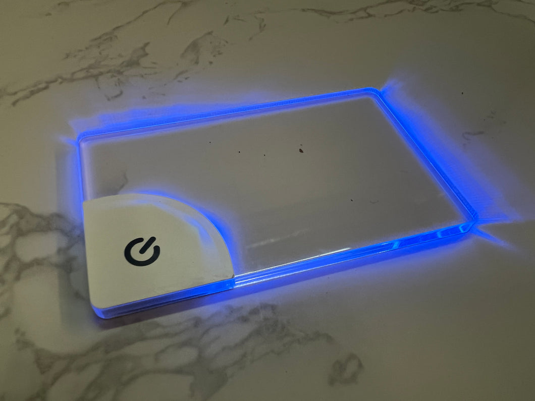 LED Acrylic Business Cards