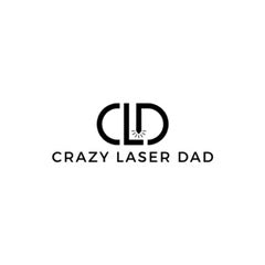 Crazy Laser Dad Blanks
