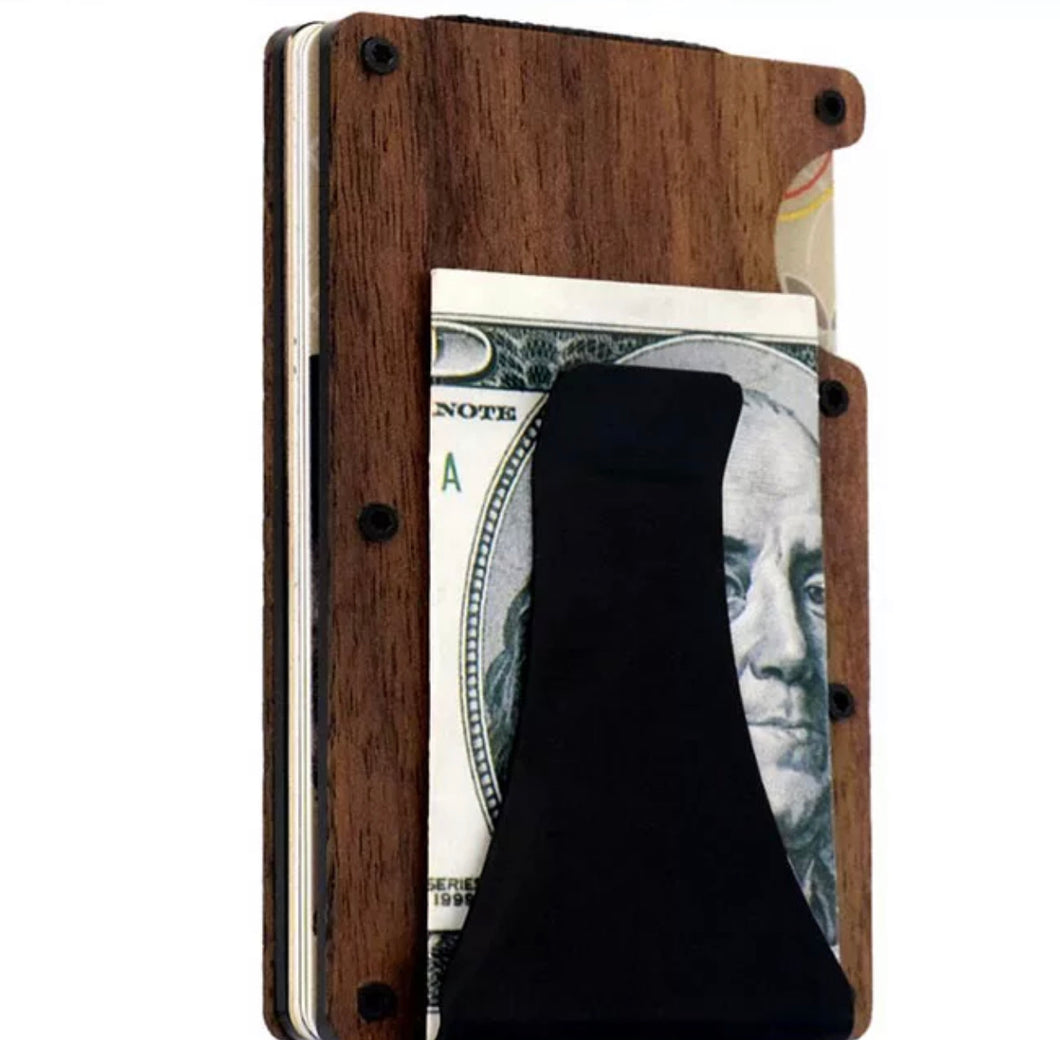 Wood Wallet (Beechwood or Walnut)