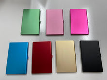 Load image into Gallery viewer, Anodized aluminum card holders

