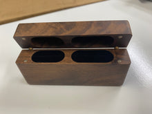 Load image into Gallery viewer, Walnut dual ring box
